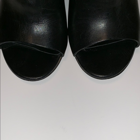 Trina Turk Los Gatos Open Toe Black Bootie - Picture 5 of 9